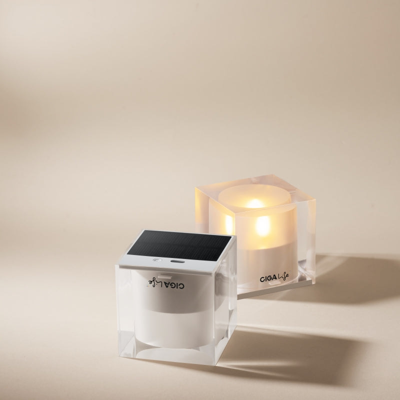 MINI CUBE SOLAR CANDLE