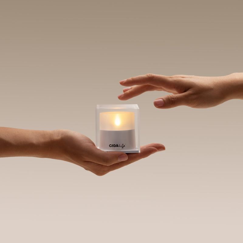 MINI CUBE SOLAR CANDLE