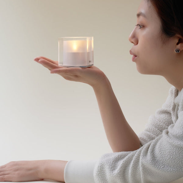 MINI CUBE SOLAR CANDLE